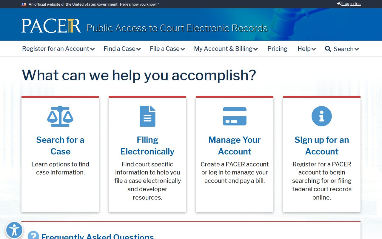 Lafourche Parish criminal history federal PACER court records